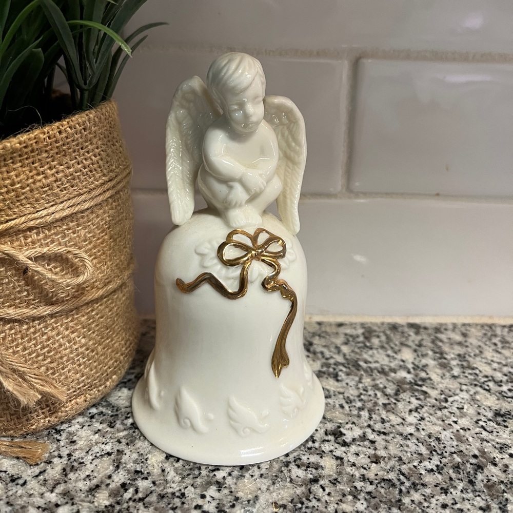 Vintage Porcelain Angel Bell